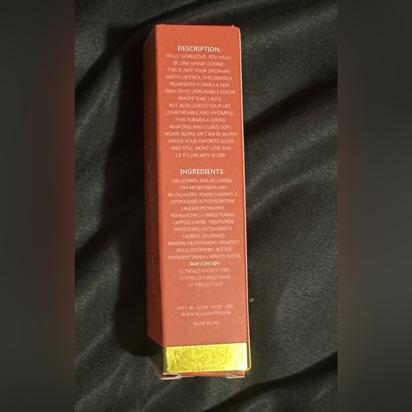 2/$25 STINA FACE VELVET DREAMSTICK LIPSTICK name BLISS - BRAND NEW IN THE BOX! - Picture 3 of 6